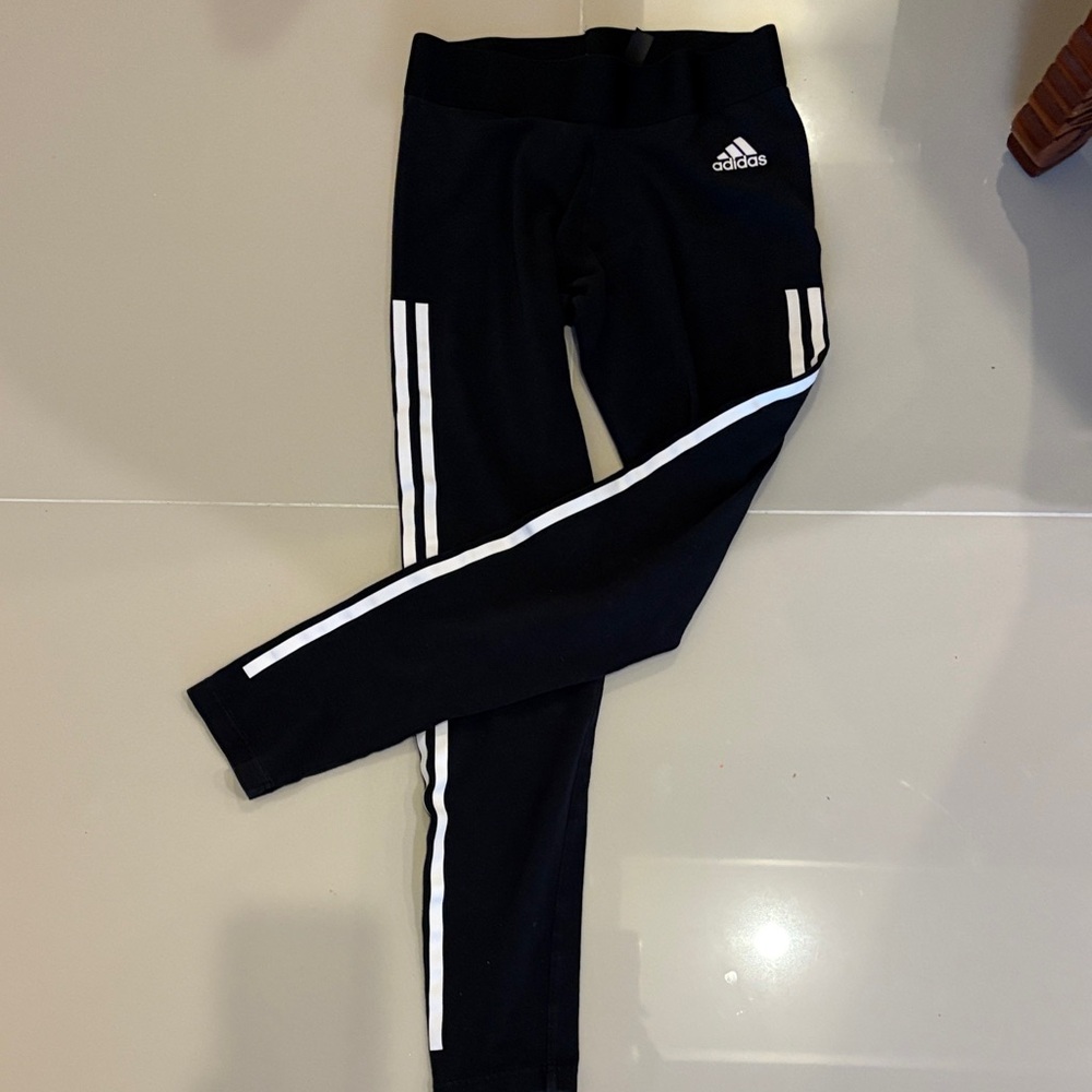 Women’s Adidas Joggers with White Stripes